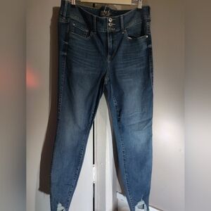 Torrid Dark Blue Skinny Jeans